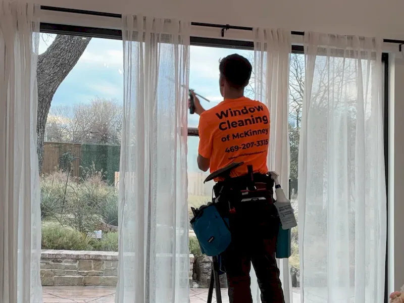 Commercial window cleaning service in McKinney, TX